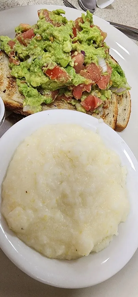 Avocado Toast and Grits